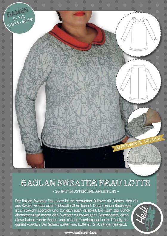 eBook Raglan Sweater Frau Lotte  image number 2