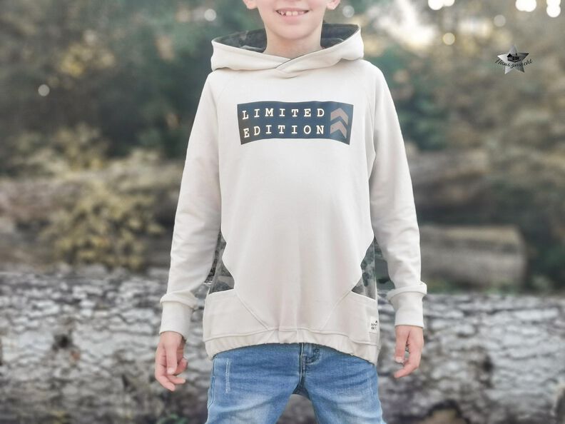 CL*OVER 'hooded' Sweater Kids image number 7