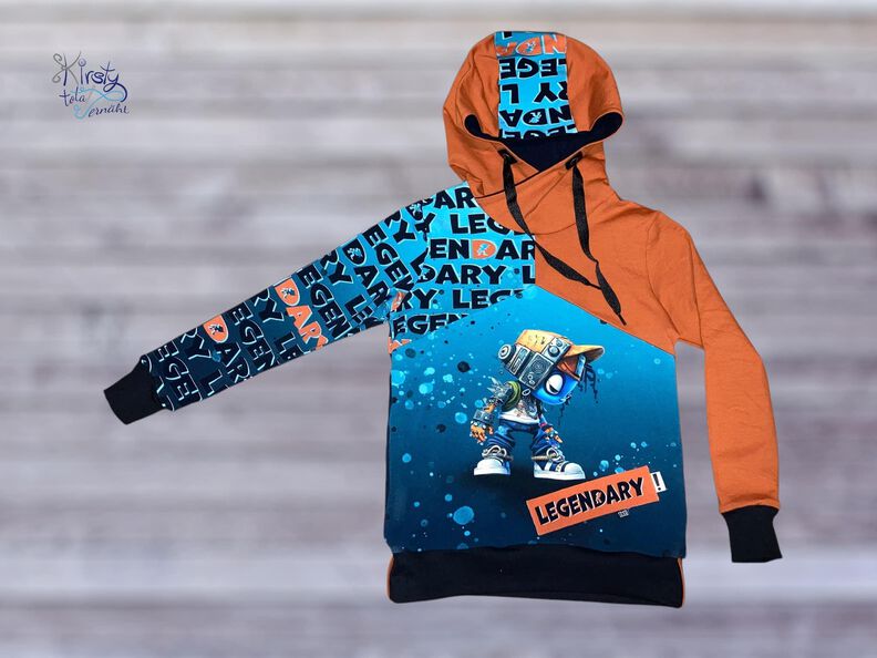 E-Book Hoodie Aik Gr. 80-164 (Ebenenschnitt) image number 6