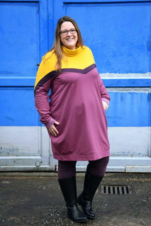 Sweater Ballonkleid CALOR (34-56) Schnittmuster image number 5