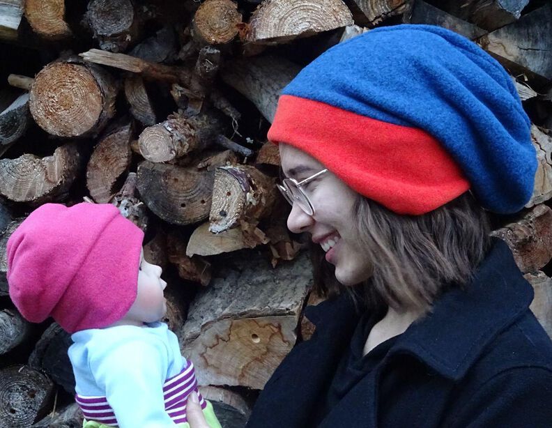 Mütze Wintermütze alle Größen Beanie nähen Wendemütze image number 5