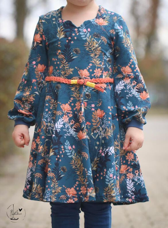 MINI HEARTCL*OVER SHIRT & DRESS (80-164) image number 10