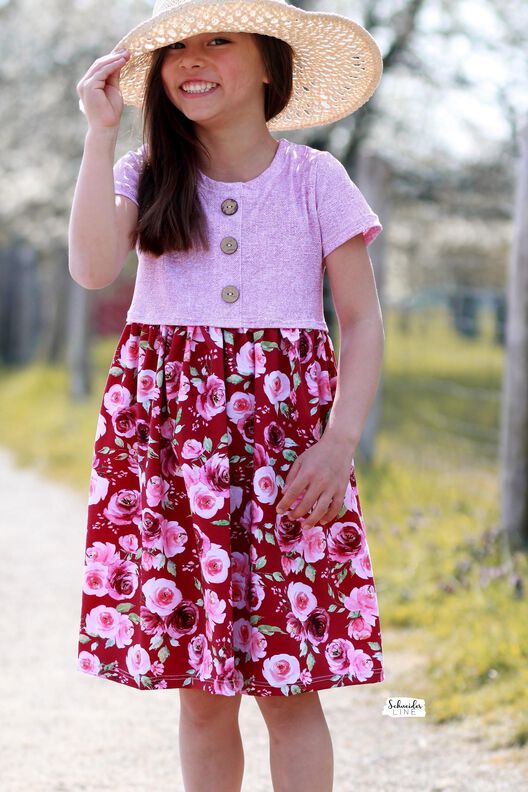 Vintage Dress für JERSEY Gr. 86-164 image number 10