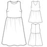 Damen Kleid Sommerkleid festliches Kleid MERIAH ♥ Gr. 34-56 thumbnail number 6