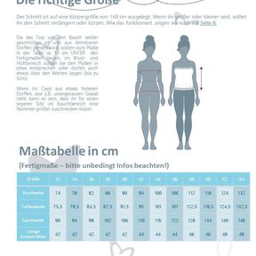 Tubetop Damen - Schnittmuster Gr. 32-54 - meine CAYA #64