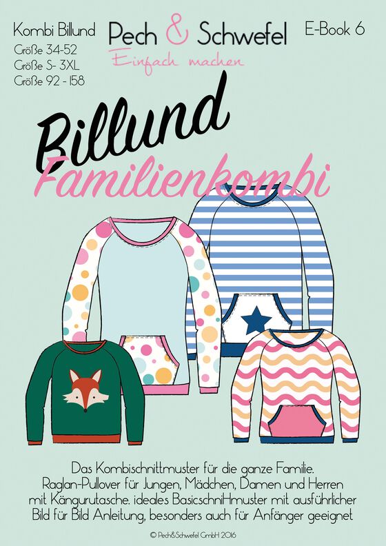 Ebook Familienschnittmuster Billund image number 1