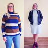 Rollkragen Shirt lang- kurzarm Damen PERAN ♥ Gr. 34-56 thumbnail number 5