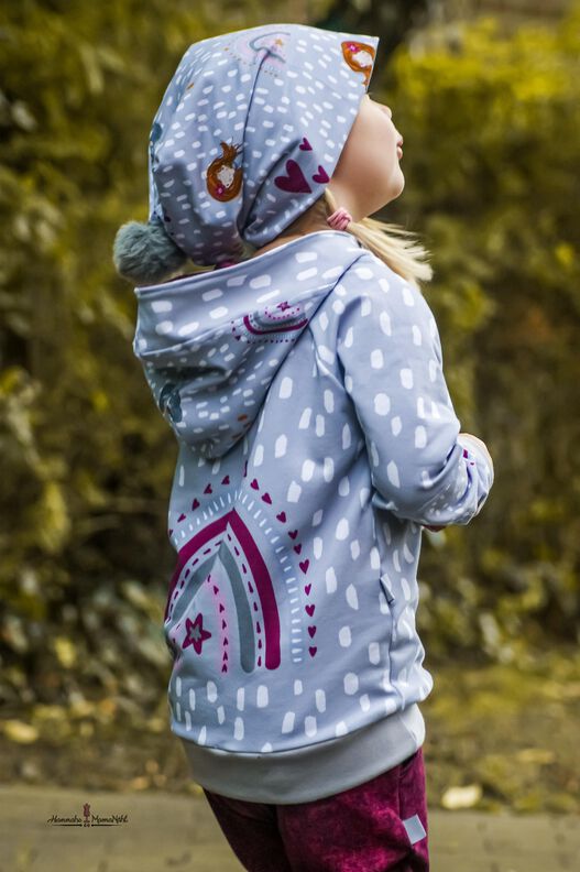 lovely hoodie 104-158 Kids & Teens Pullover Sweater Kapuze  image number 10