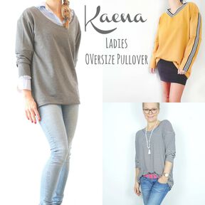 DAMEN OVERSIZE PULLOVER KAENA GR. 32-52