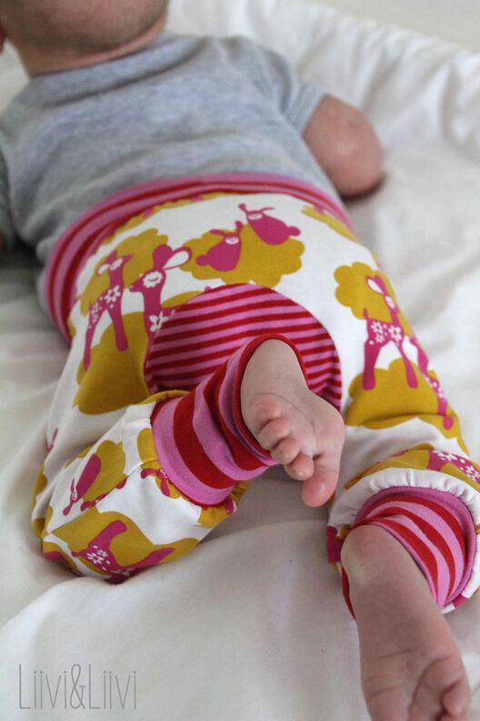 "Monkey-Pants" Baby Hose / Schnittmuster und Nähanleitung image number 4
