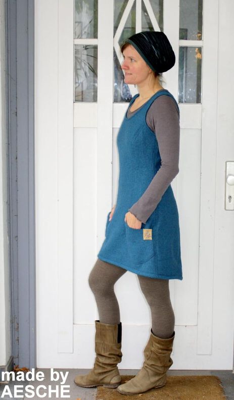 Walkdeern Damenkleid Hängerchen ausgelegt für Wollwalk 32-54 image number 4