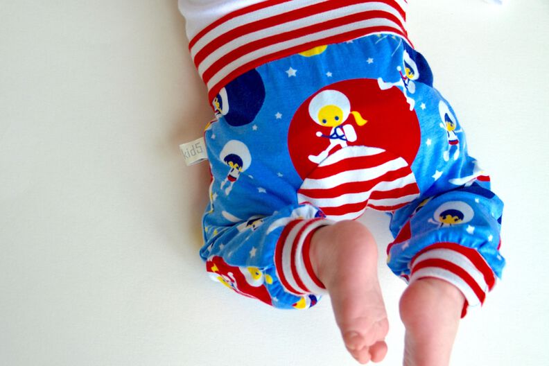 "Monkey-Pants" Baby Hose / Schnittmuster und Nähanleitung image number 3