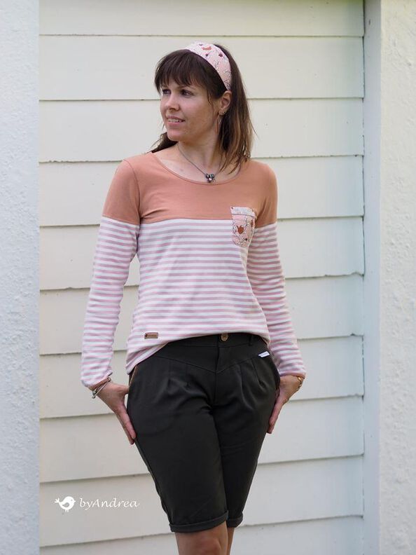 Shirt Damen - Schnittmuster Gr. 32-58 - meine VIVIEN #98 image number 9