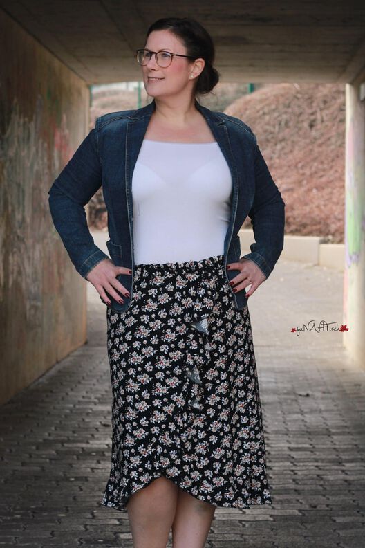 Volant Rock DORADA Gr. XS-XXL Ebook Schnittmuster image number 5