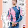 Langarmshirt Schnittmuster Gr. XS-XXXL Jersey Oberteil thumbnail number 7