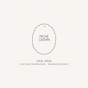 Plotter- und Laserdatei "OSTEREI"  SVG PNG