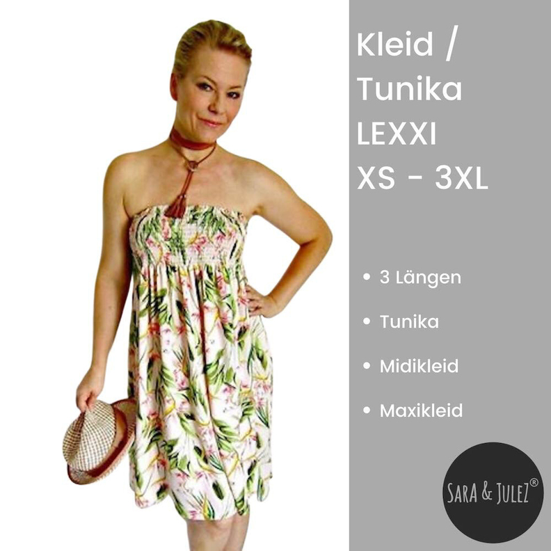 EBOOK LEXXI LADIES SOMMERKLEID/TUNIKA GR. XS-XXXL image number 10