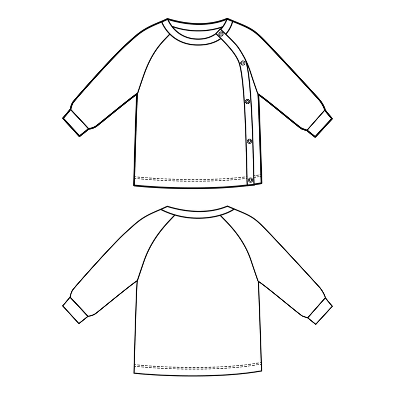 Baby Wickeljacke Shirt Cardigan TAMAT ♥ Gr. 56-98 image number 7