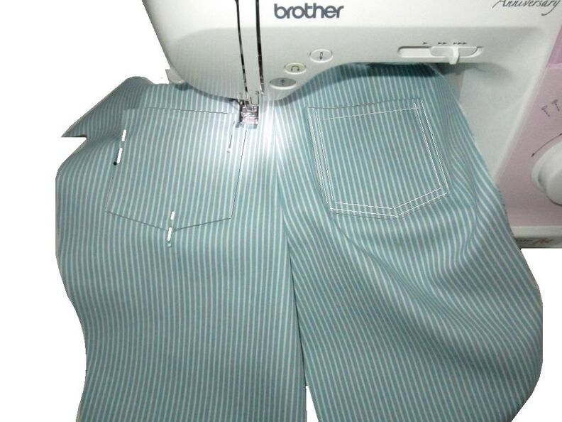 Schnittmuster und Anleitung Latzhose Gr. 68 bis 116 image number 4