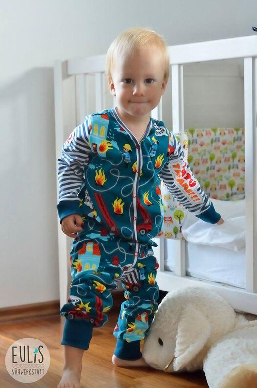 "Baby-Jumpsuit" Einteiler / Schnittmuster und Nähanleitung image number 4