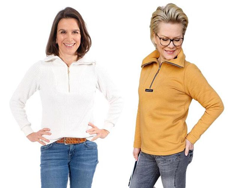 Pullover "ZITA" Nähanleitung und Schnitt Gr. 158–46 image number 2