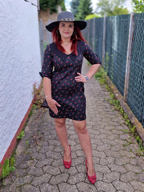 BECCA- Bluse oder Kleid PDF-A4, A0 und BEAMER image number 5