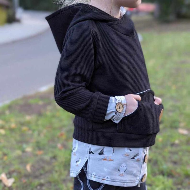 E-Book Lagenhoodie Gr. 104 bis 140 image number 1