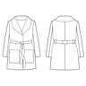 Damen Walk Mantel Super Easy DINGIN ♥ Gr. XS-XXL thumbnail number 10