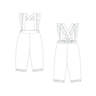 Schnittmuster Mädchen Latzhose mit Rüschen DAISY thumbnail number 9