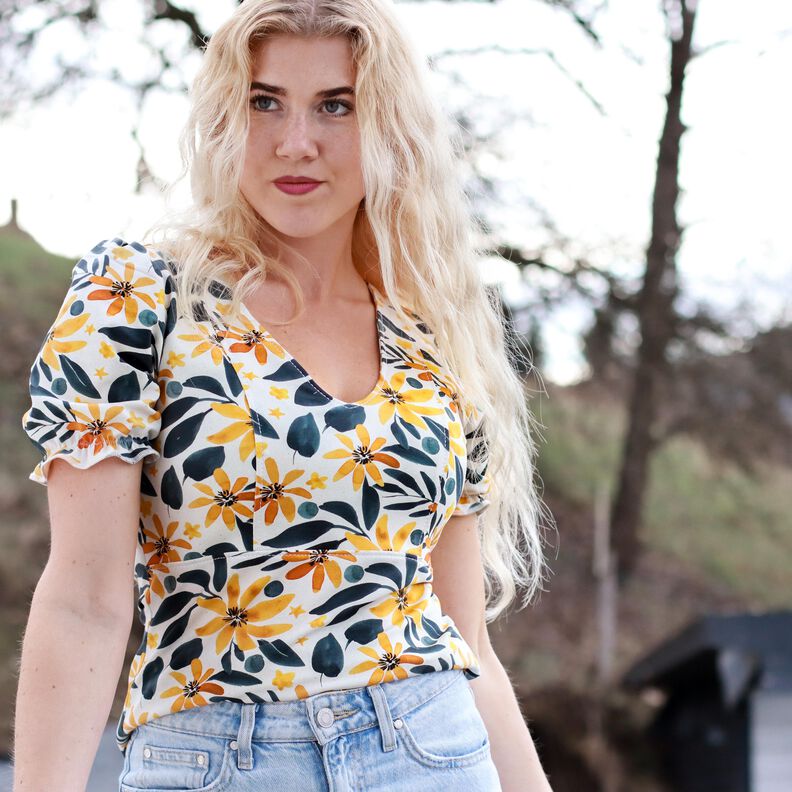 Bluse #Leonie Nähanleitung und Schnittmuster (XS-XL) image number 4