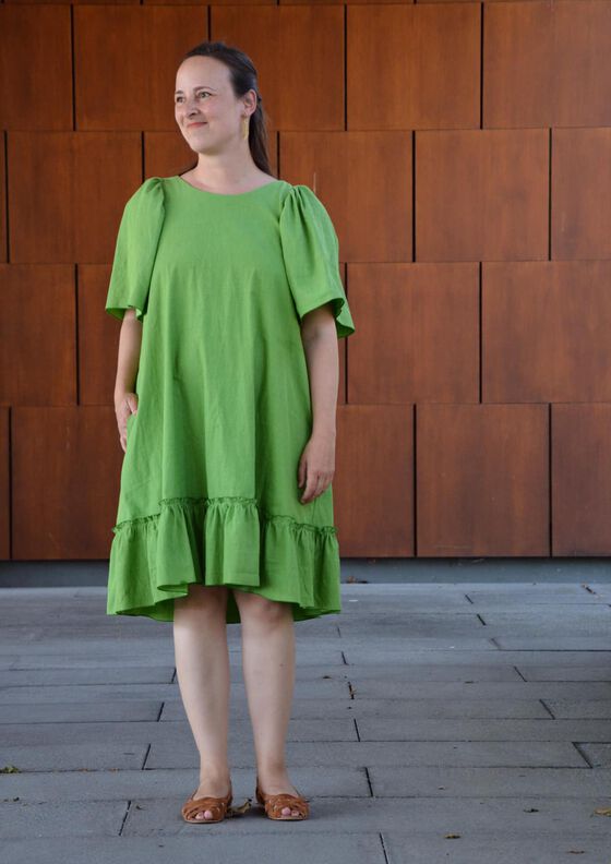 Renate - Damenkleid mit Puffärmel Gr. 34-50 image number 7