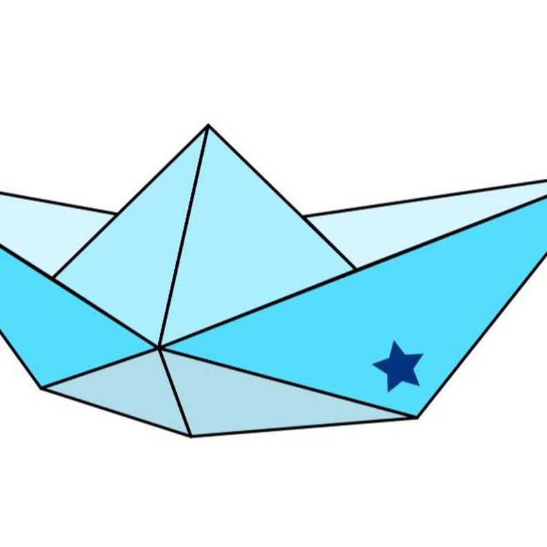 Applikationsvorlage Papierschiff image number 1