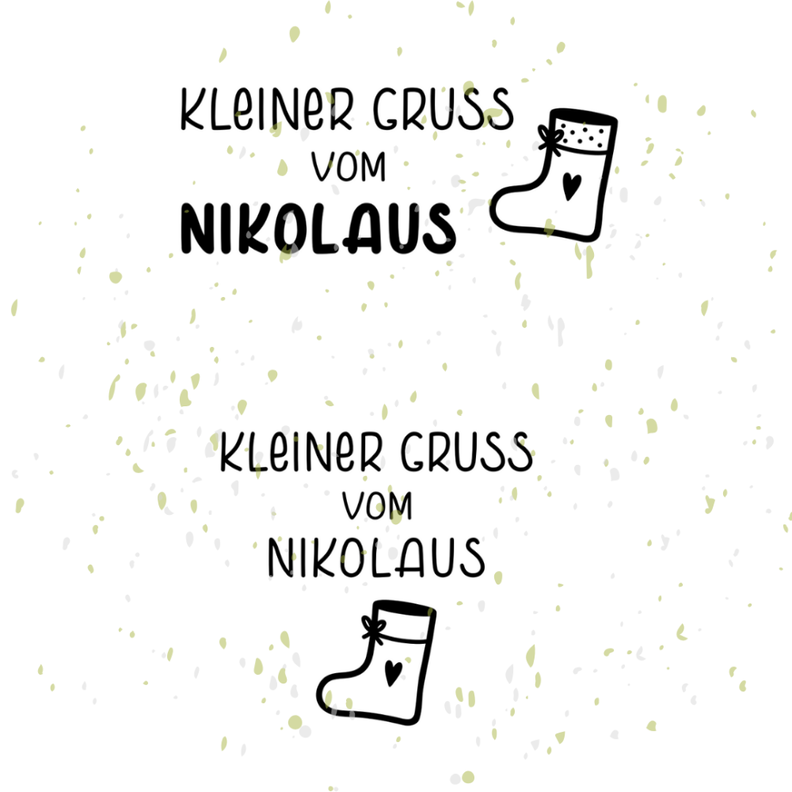 Gruß vom Nikolaus + Herzstiefel Plotterdatei | DIY Hunger image number 1