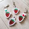 ITH Stickdatei Schlüsselanhänger Erdbeeren thumbnail number 5