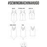 Überkreuzter Body / Top Hugo, PDF Schnittmuster, E-Book thumbnail number 6