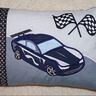 Rennauto - Kissen ITH - Stickdatei  thumbnail number 1