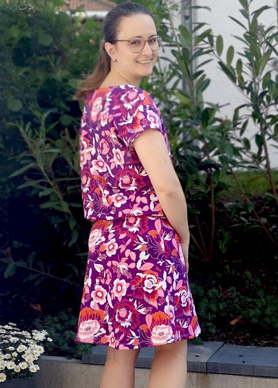 Sweatkleid (34-54) BELEZA Damen Jersey Kleid Schnittmuster  image number 5
