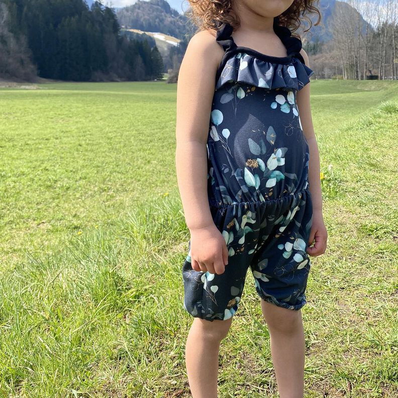 lovely jumper 74-104 Jumpsuit Romper Rüschen Baby image number 3