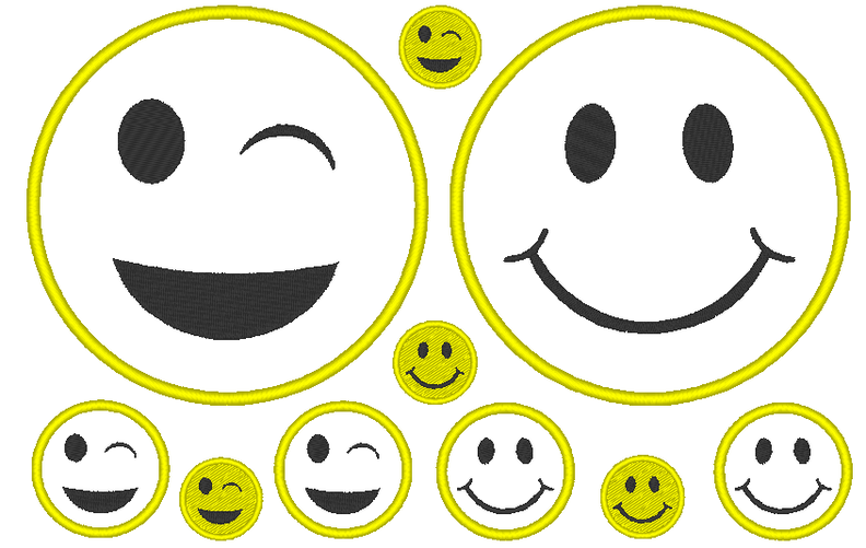 Stickdatei - Smiley image number 5