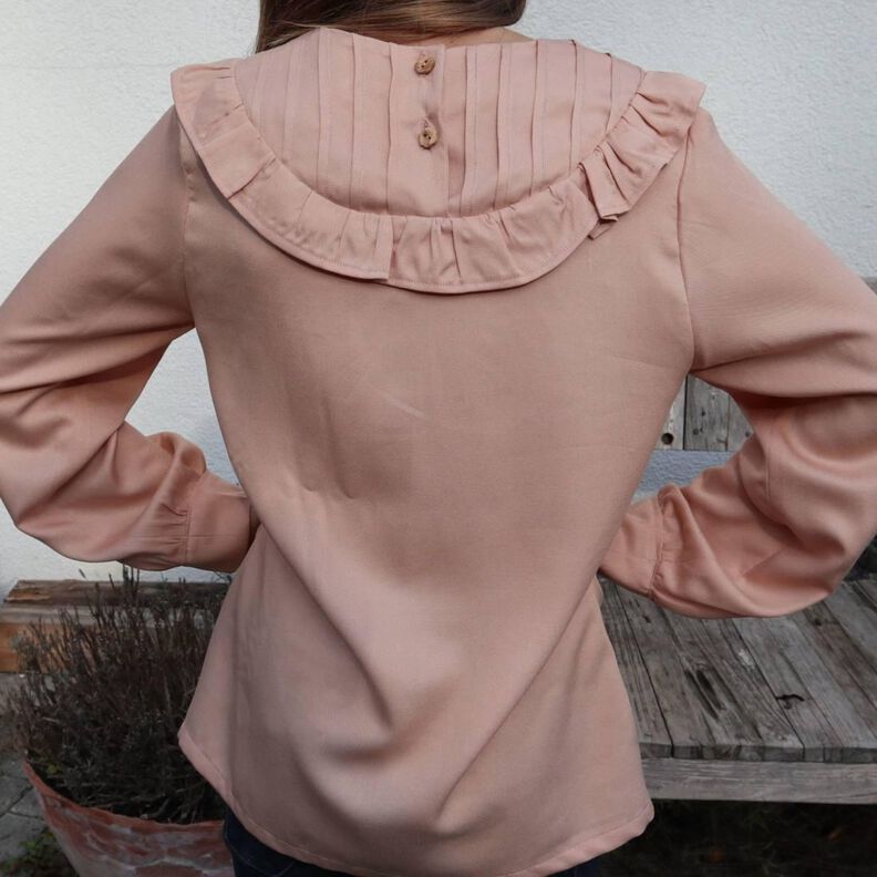 Kinder Bluse mit Rüschen oder Biesen SENI ♥ Gr. 92-164 image number 4