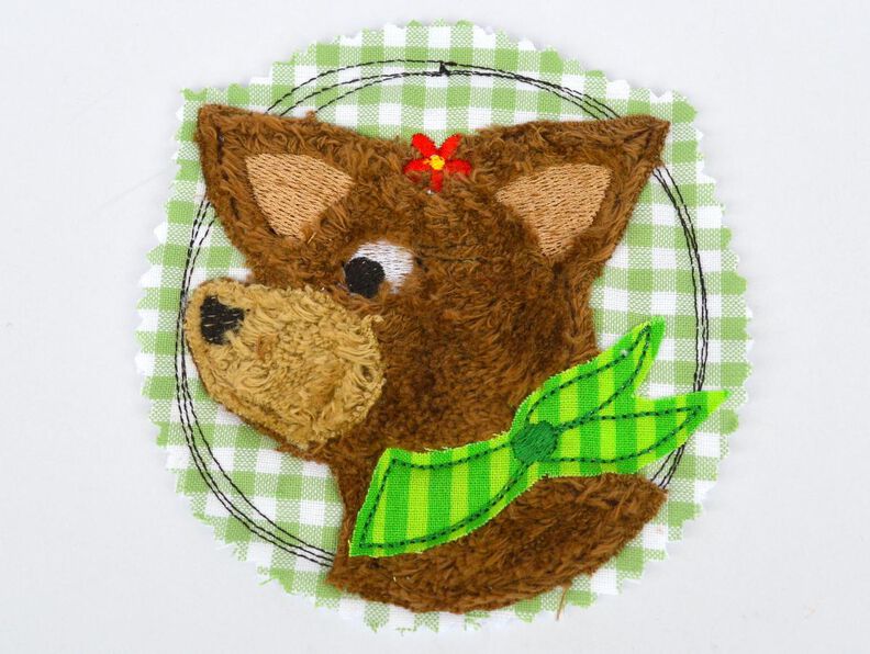 Stickdatei Reh doodle 10x10  image number 2
