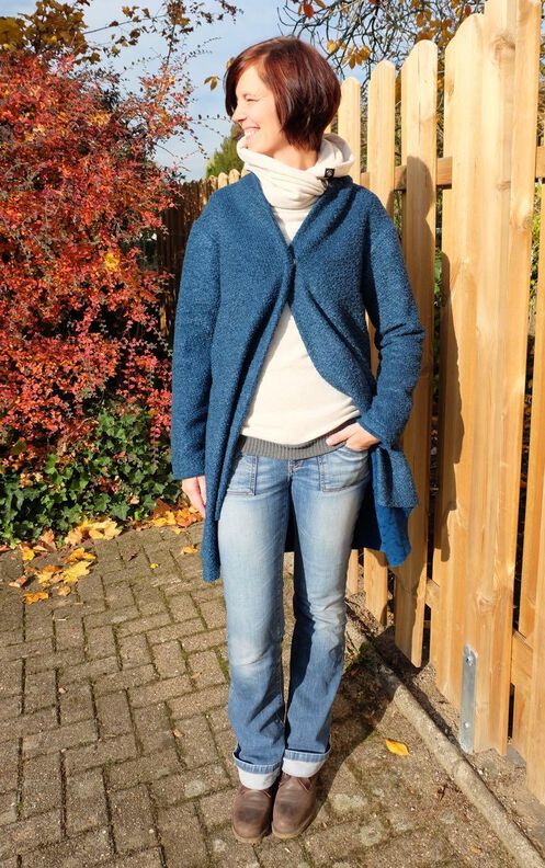 Jacke, Wolljacke "Biljana", Schnittmuster Gr. 158 - 46 image number 6