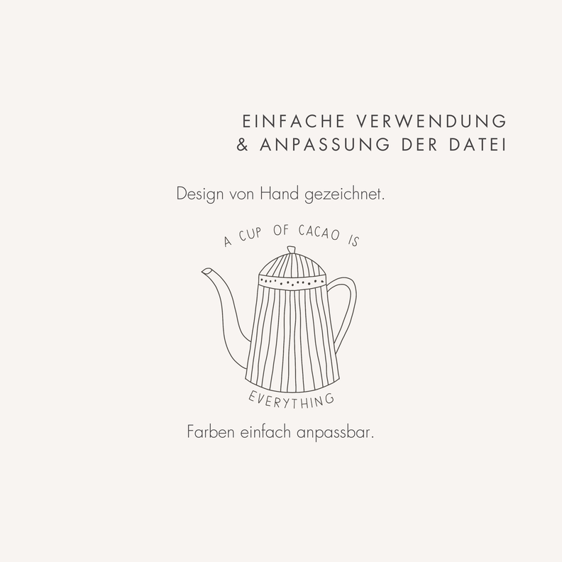 Plotter- und Laserdatei "CUP" SVG PNG image number 2