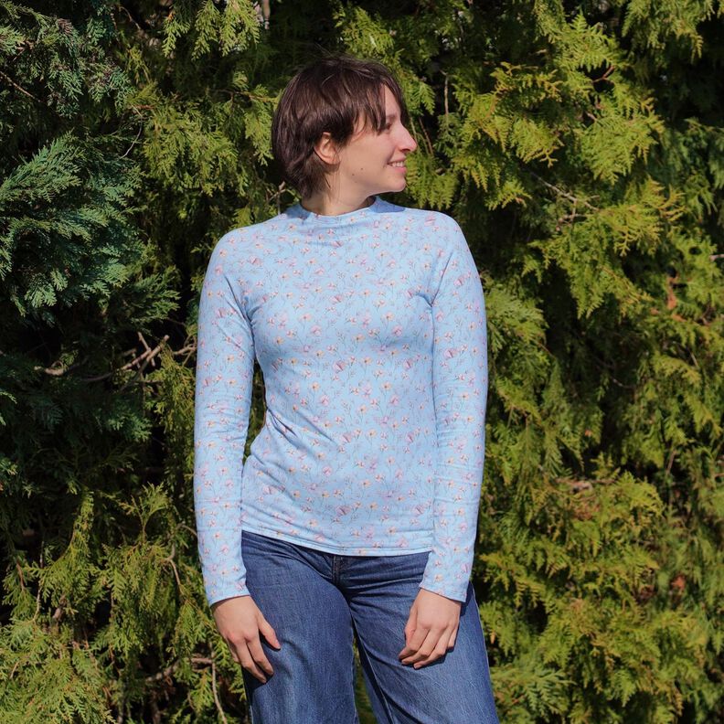 Raglan Shirt Damen Pullover slim nähen Gr. 34-40 image number 10