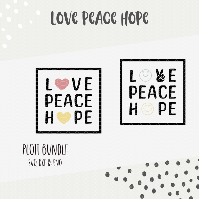  PLOTTDATEI "LOVE PEACE HOPE" image number 8