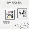  PLOTTDATEI "LOVE PEACE HOPE" thumbnail number 8