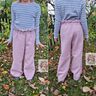 Mädchen Hose Marlene Hose Weit High Waist AWAH ♥ Gr. 92-164 thumbnail number 9