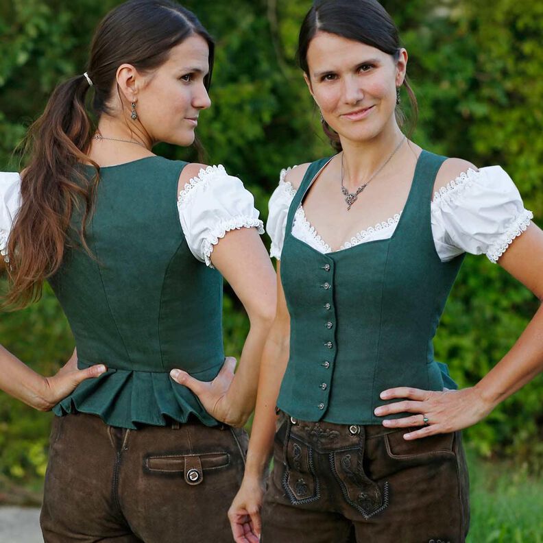 Trachtenmieder + Rock + Dirndl Bluse Susal - Schnittmuster image number 8