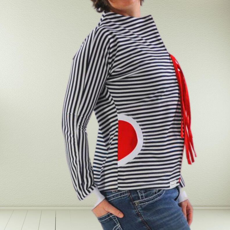 Fledermausshirt Jule Gr. 34-46 Schnittmuster image number 7