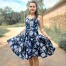KLEID - * Sweet like MEE * - GR.32-56 - für dehnbare Stoffe thumbnail number 1